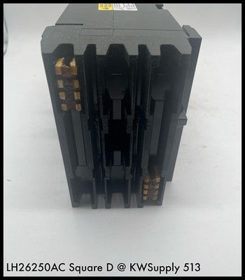 LH26250AC ~ Square D LH26250AC 250A 2P Circuit Breaker with AS Used