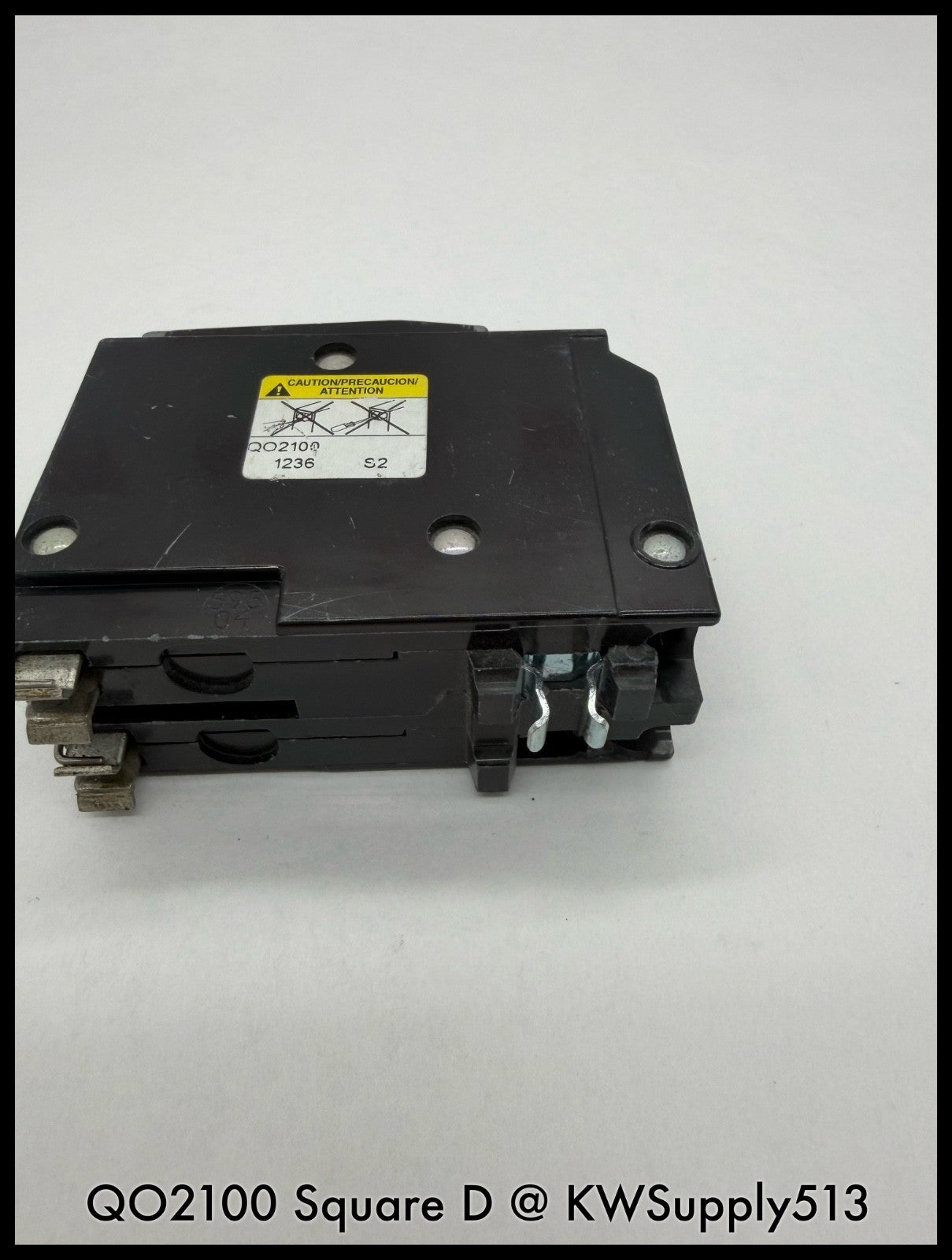 QO2100~Square D QO2100 100A 2P 120/240V 10KA TM Circuit Breaker-Used