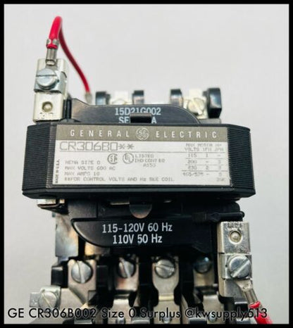 NEMA 0 Magnetic Starter-CR306B002