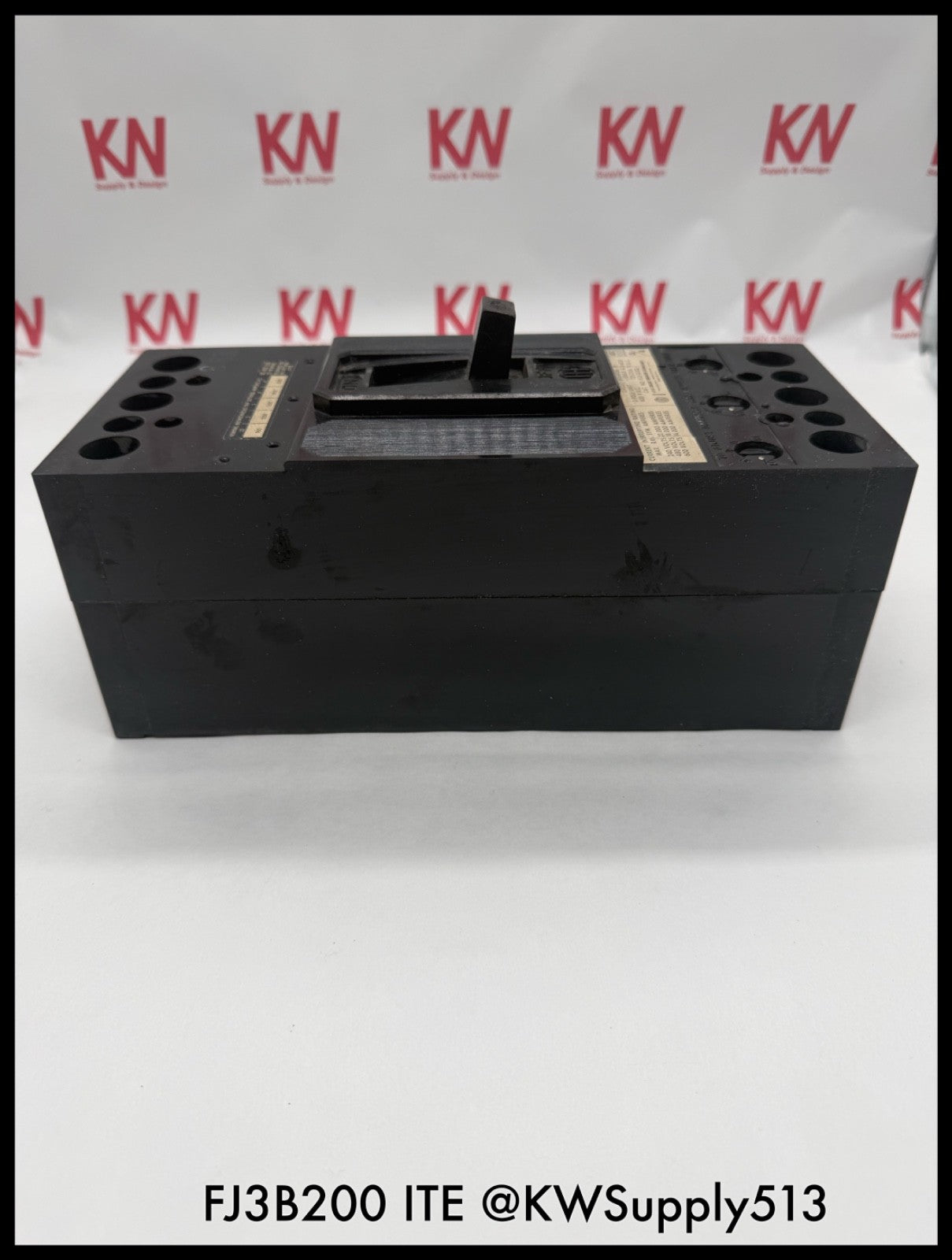 FJ3B200~ITE FJ3B200 200A 3P 3PH 600VAC 14KA TM Circuit Breaker-Used