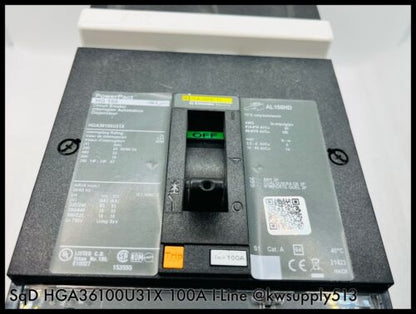 100A Circuit Breaker-HGA36100U31X