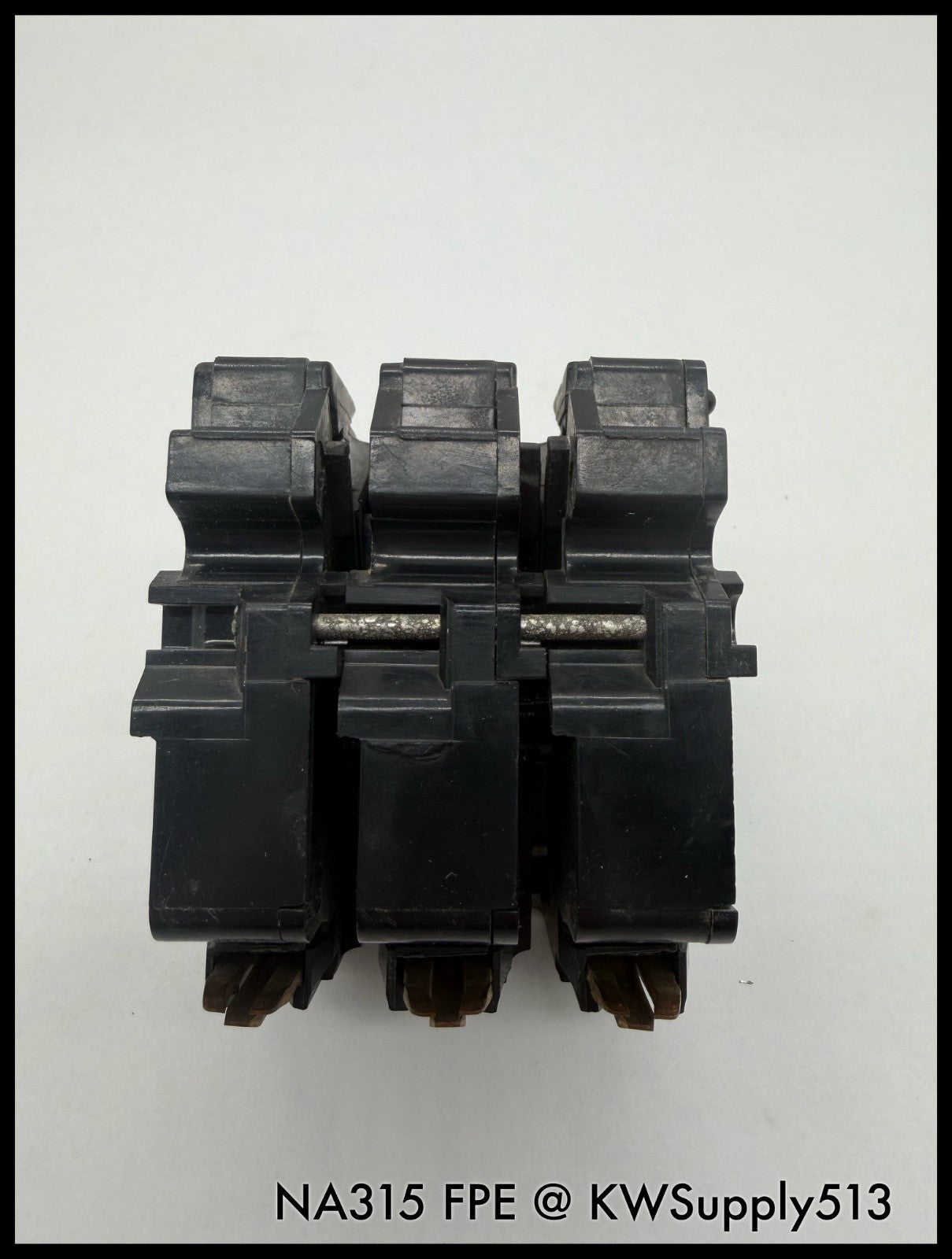 NA315~FPE NA315 15A 3P 3PH 240VAC 10KA Circuit Breaker-Used