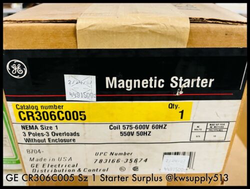 NEMA 1 Magnetic Starter-CR306C005