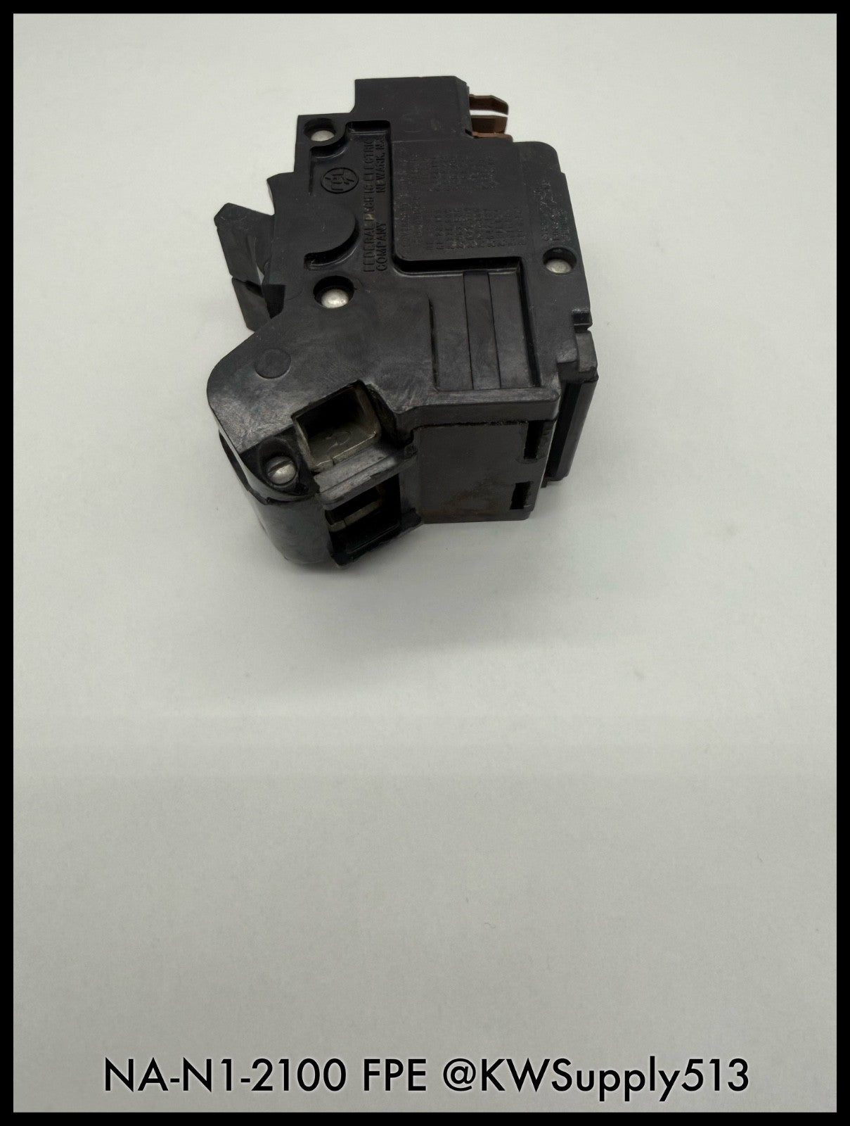 NA-N1-2100~FPE NA-N1-2100 100A 120/240VAC 10KA Circuit Breaker-Used