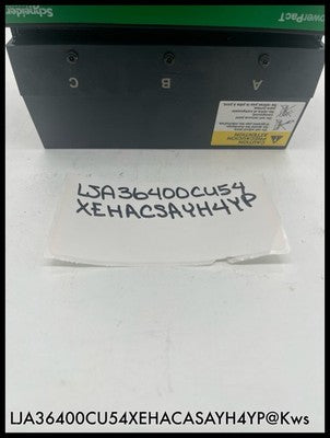 LJA36400CU54XEHACSAYH4YP ~ Square D 400A Circuit Breaker with AS ST WH PL Unused