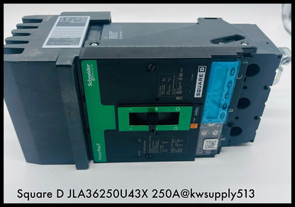 JLA36250U43X ~ Square D JLA36250U43X 250A (VTRIPHJ)PowerPact I-Line Unused