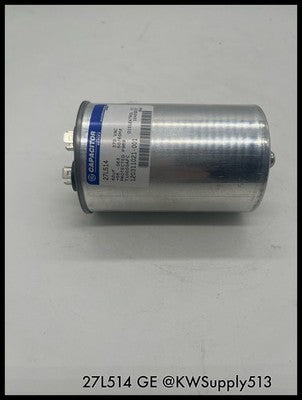 27L514~GE 27L514 Capacitor 370VAC 60UF +06-06% 2.5X3.88 Unused Surplus