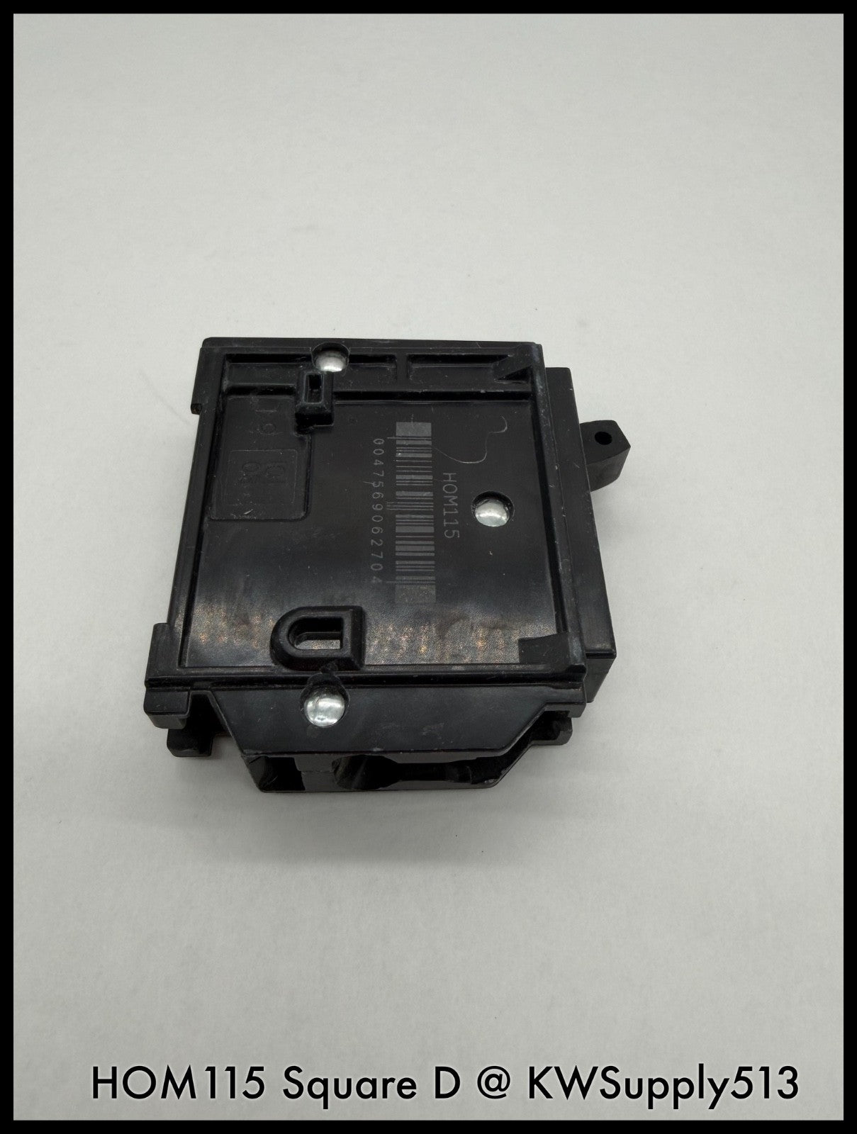 HOM115~Square D HOM115 15A 120VAC 1P 10KA TM Mini Circuit Breaker-Used