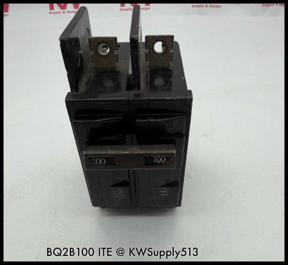 BQ2B100~ITE BQ2B100 100A 2P 1PH 120/240VAC TM Circuit Breaker