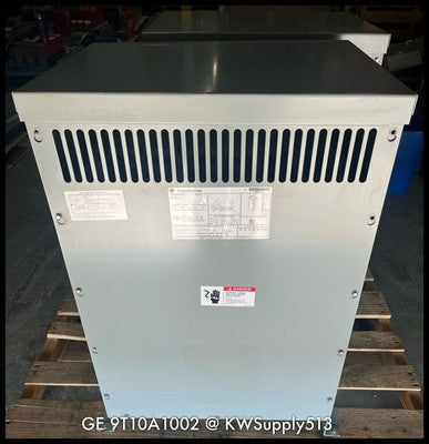 9T10A1002~ GE 9T10A1002 General Purpose Transformer -60Hz-3 Phase-Type QL- Used