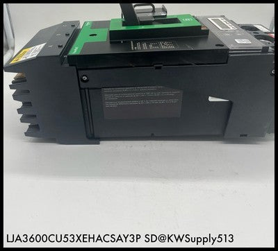 LJA36400CU53XEHACSAYH3P ~Square D 400A CB with AS ST WH PL Unused Surplus No Box