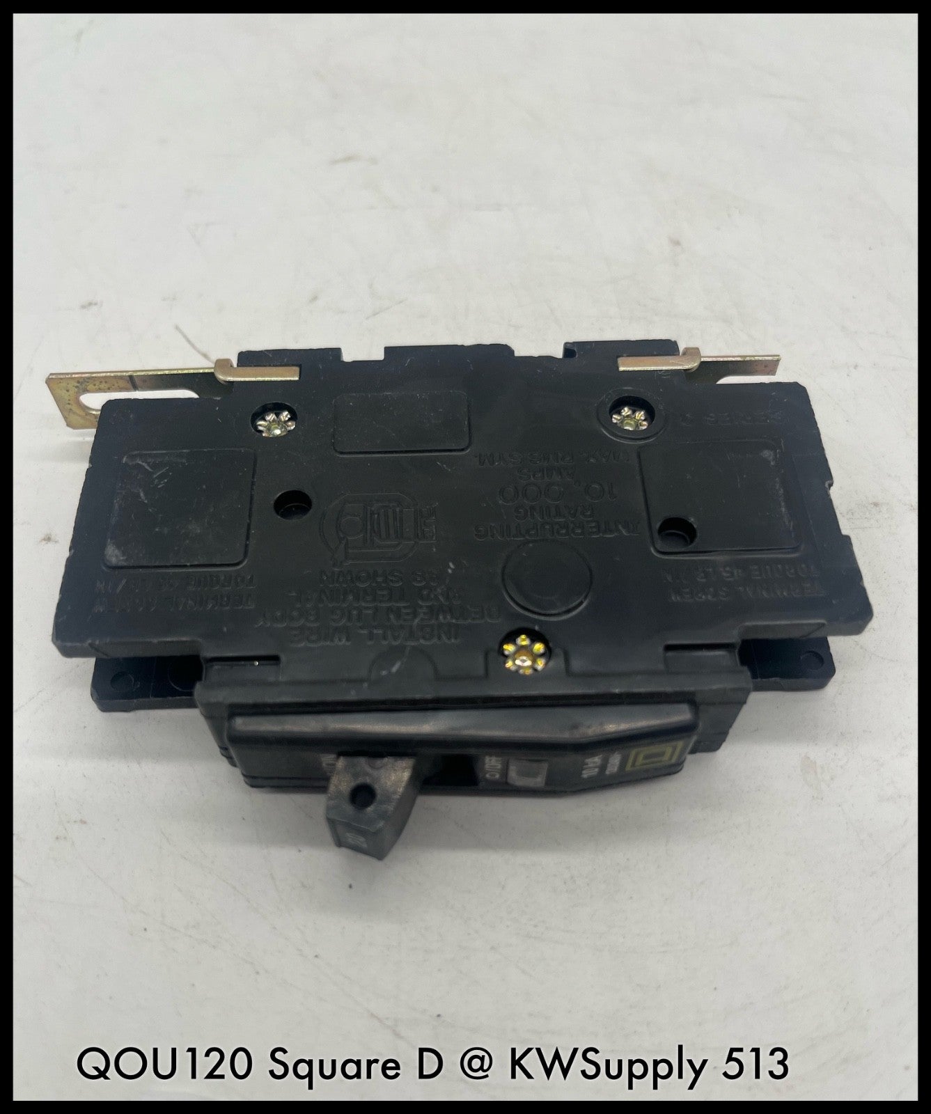 QOU120~Square D QOU120 20A 1p 10ka Mini Circuit Breaker -Used
