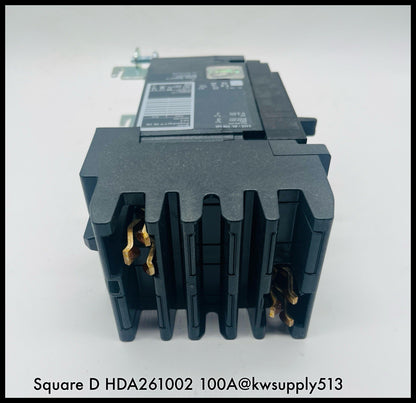 HDA261002 ~ Square D HDA261002 100A 600V 2P I-Line PowerPact CB Unused Surplus