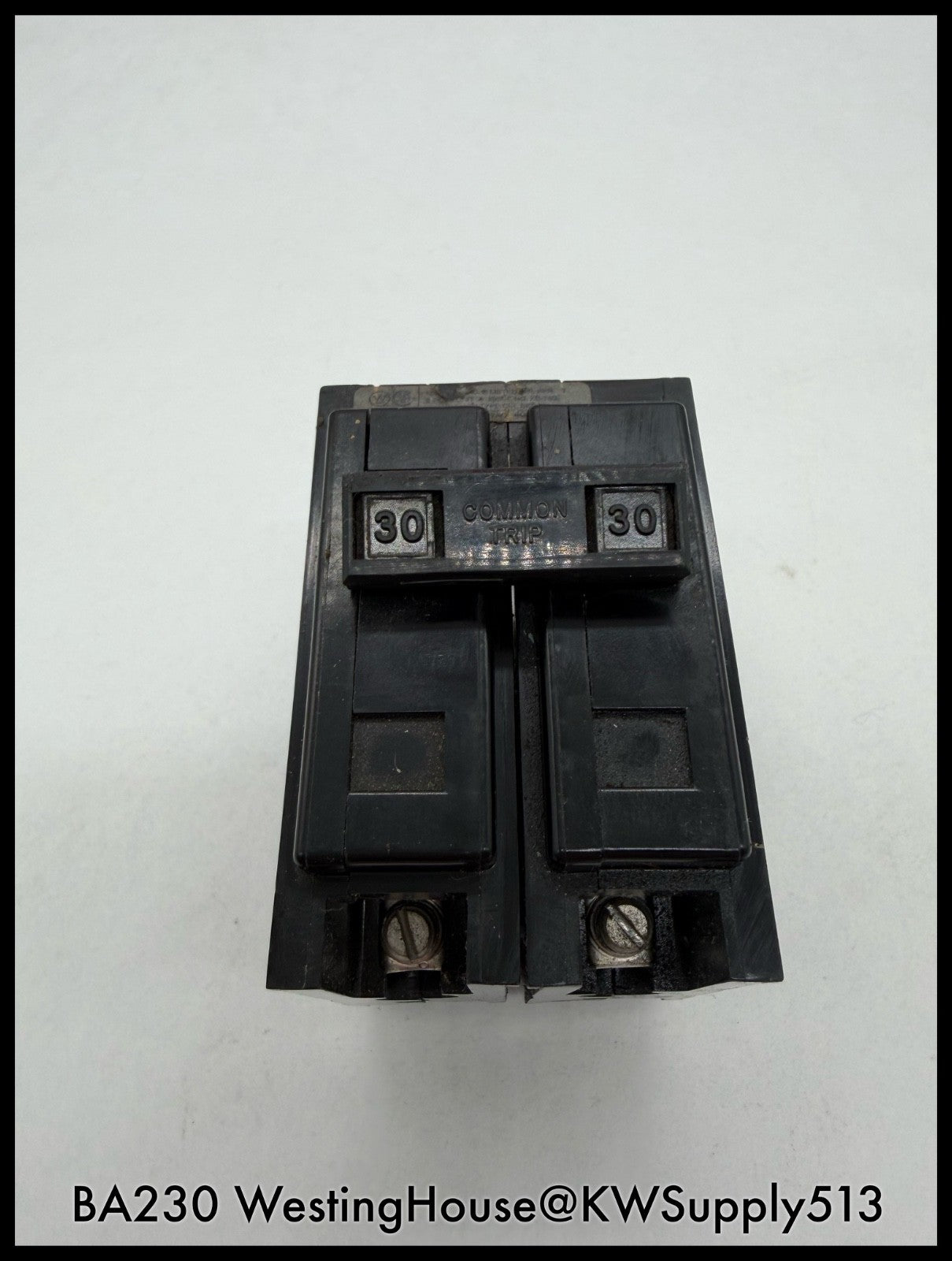 BA230~Westing House BA230 30A 120/240V 10KA Molded Case Circuit Breaker-Used