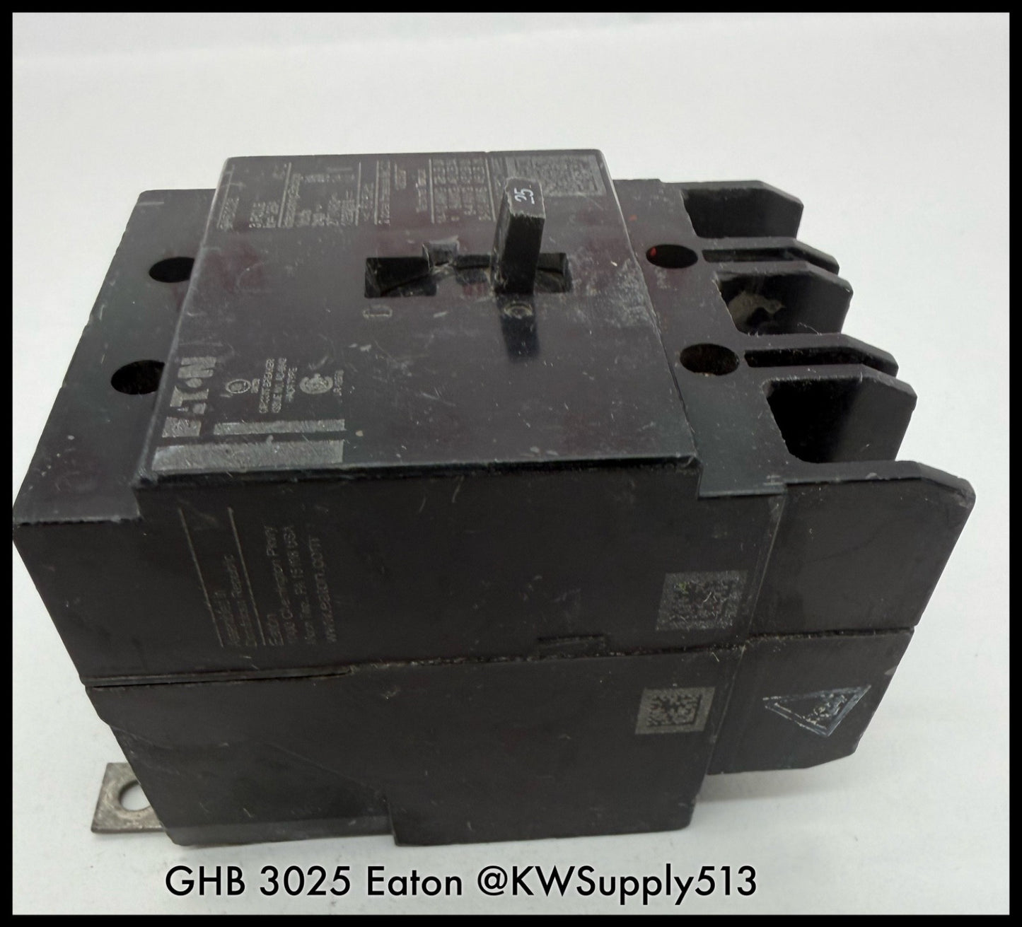 GHB3025~Eaton GHB3025 25A 480VAC Molded Case Circuit Breaker -Used