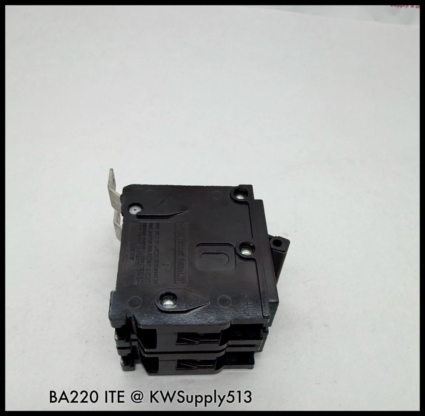 B220~ITE B220 20A 120/240VAC 2P 1PH 10KA TM Circuit Breaker-Used