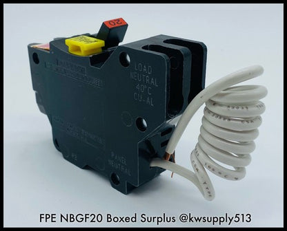 20A GF Circuit Breaker-NBGF20