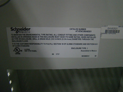 Process Enclosed Drive Controller-ATV660U55T4N2GNWAAN