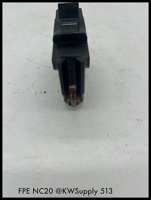 NC20~FPE NC20 20A 1P Thin Series 120V Circuit Breaker -Used