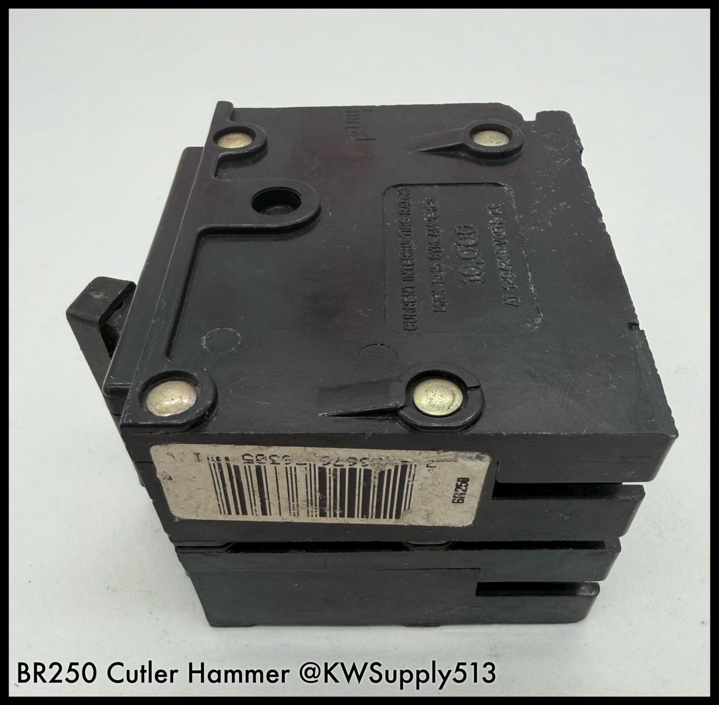 BR250~Eaton BR250 50A 277/480VAC 125/240VDC 2P 14KA Circuit Breaker-Used
