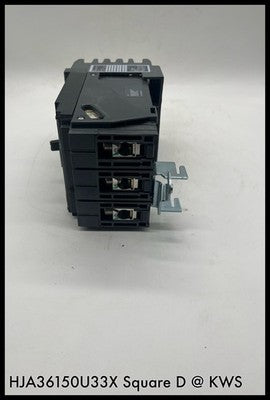 HJA36150U33X~Square D HJA36150U33X 150A 3P 600V A-Line Circuit Breaker Unused
