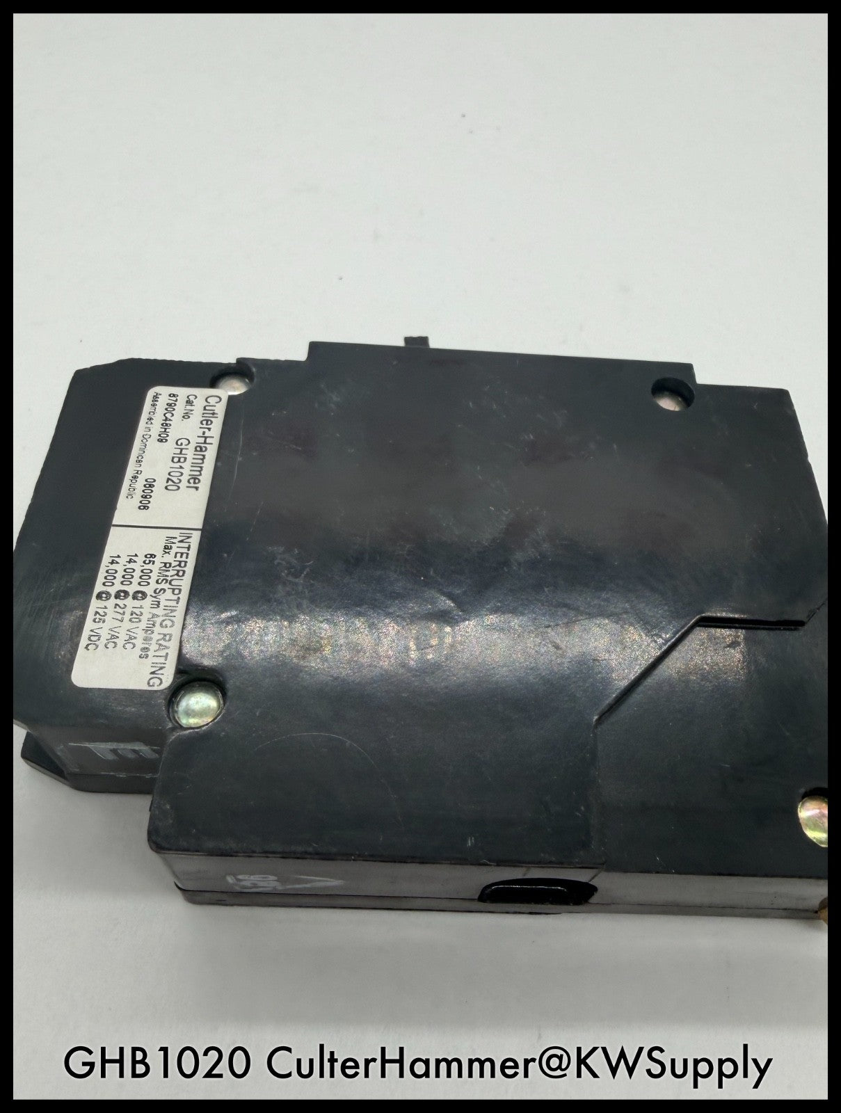 GHB1020~Cutler-Hammer GHB1020 20A 1P  Circuit Breaker-Used