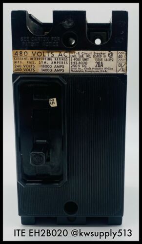 20A Circuit Breaker-EH2B020