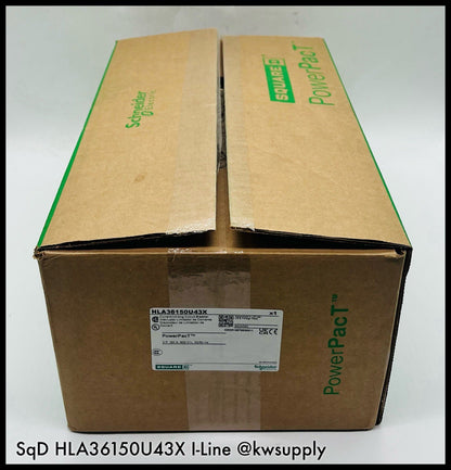 HLA36150U43X ~ Square D HLA36150U43X 150A I-Line PowerPact H VTRIPHJ ~ Surplus
