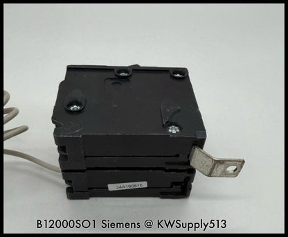 B12000S01~Siemens B1200S01 20A 120/240VAC 1P 1PH 10KA Circuit Breaker-Used