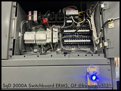 QED 3000A Switchboard 480V 3P/4W with 1600/2000A Sections ERMS GF Comms-QED3000