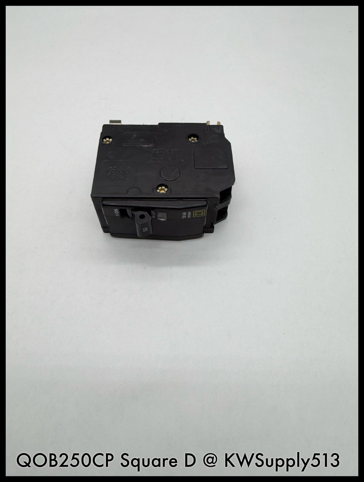 QOB250CP~Square D QOB250CP 50A 2P 120/240VAC TM Circuit Breaker-Used