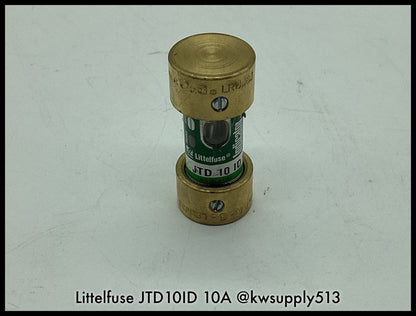 JTD10ID ~ Littelfuse JTD10ID 10A 600V POWR-PRO Class J Time Delay Fuse Unused 6
