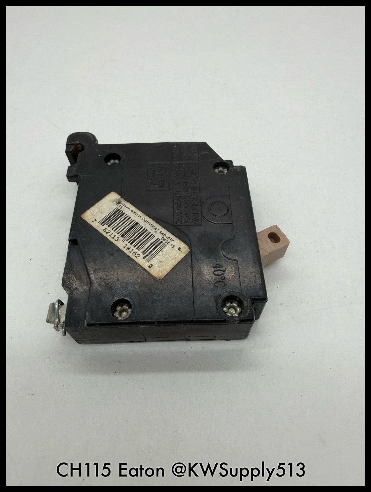CH115~Eaton CH115 15A 120V 1P 10KA Mini Circuit Breaker-Used