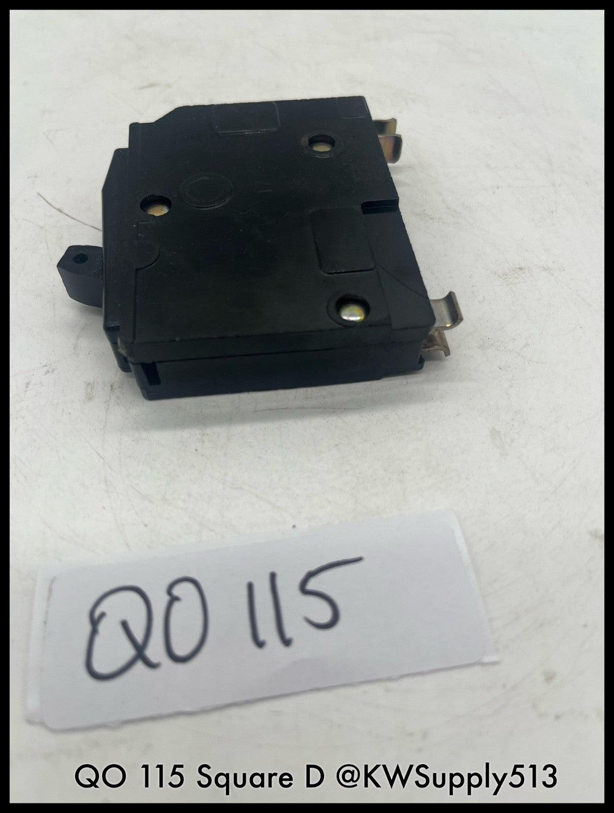 QO115~Square D QO115 15A 1P 120V Mini Circuit Breaker-Used
