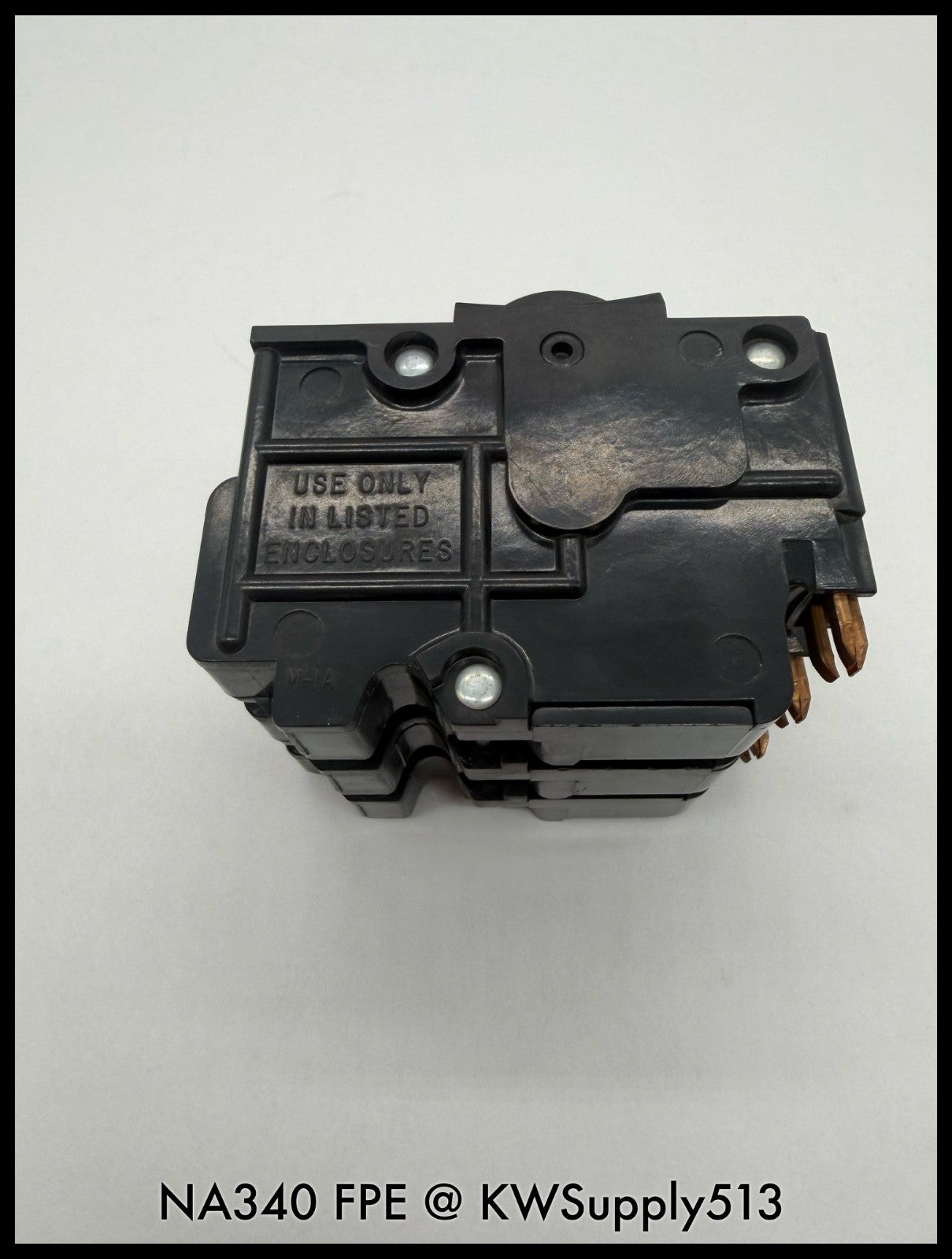 NA340~FPE NA340 40A 3P 240VAC 10KA Molded Case Circuit Breaker-Used